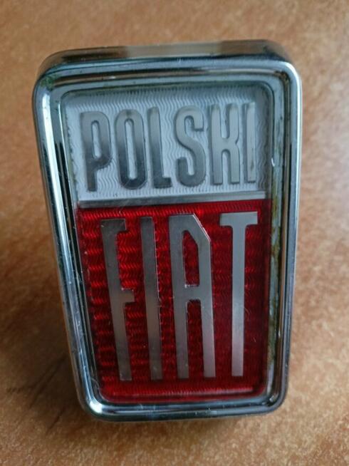 Emblemat POLSKI FIAT Fiat 126p NOWY PRL