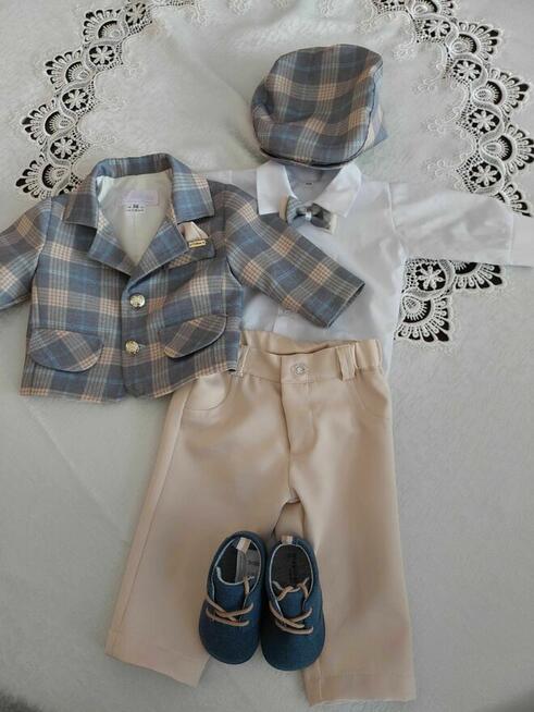 Viktoria komplet do chrztu dla chłopca roz. 56