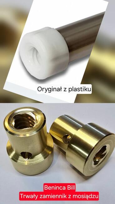 Nakrętka śruby pociągowej bramy siłownika Beninca BILL