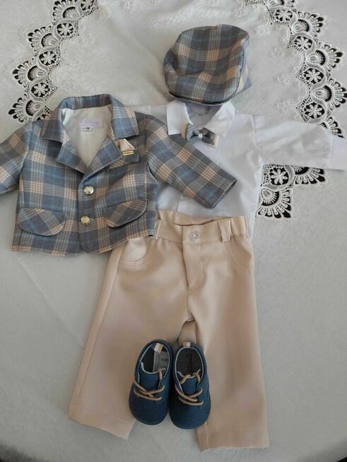 Viktoria komplet do chrztu dla chłopca roz. 56