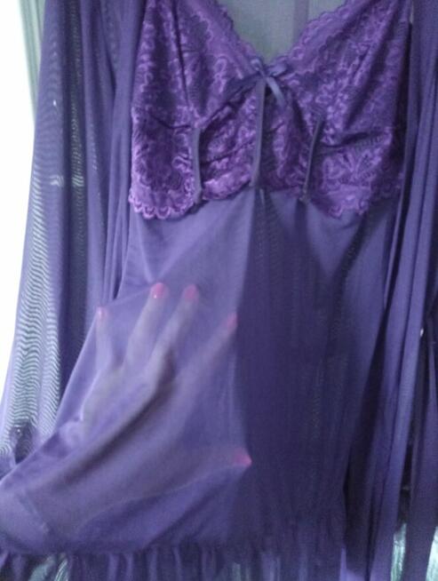 Tiulowy komplet nocny, XL