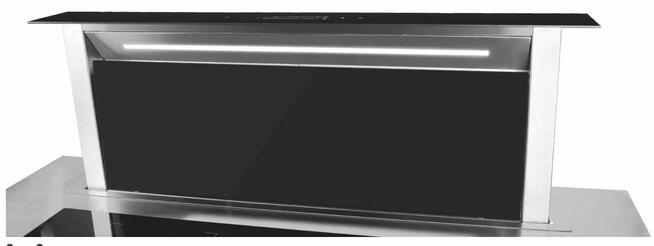 Automatyczny okap kuchenny downdraft wysuwany blatowy SCHILD