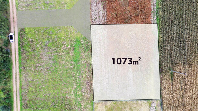 Działka Budowlana Radzanowo - Begno 1073 m2 WYDANE WZ