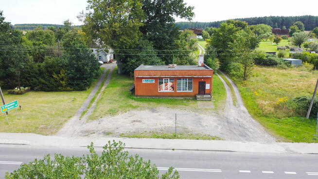 Tychowo - parterowy budynek usługowy