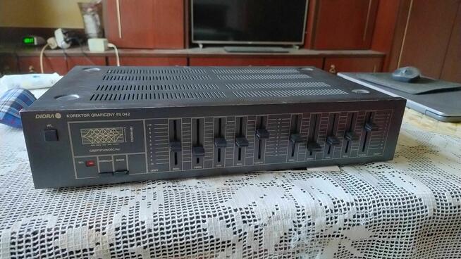 Korektor graficzny Unitra Diora FS042 - Sprawny