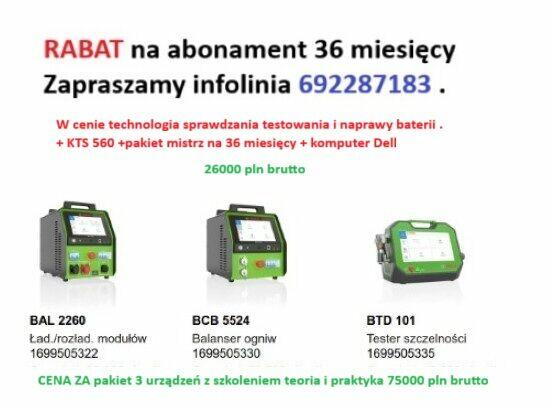 BIT 1000 EV pojazdy pomiary 1 699 505 751