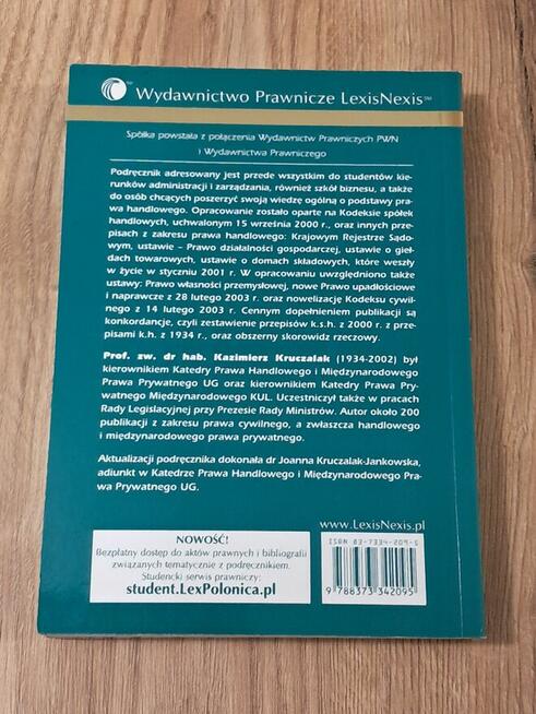 Zarys prawa handlowego. Kazimierz Kruczalak