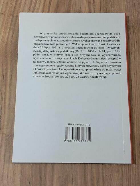 Opodatkowanie osób fizycznych. Rafał Golat