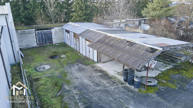 Hala + garaże w Sędławkach / działka 0,31 ha