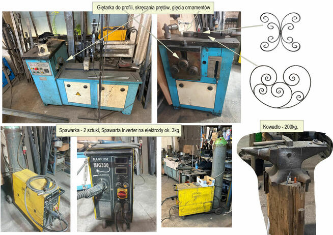 korzystnie odstapie wyposarzenie warsztatu slusarskiego