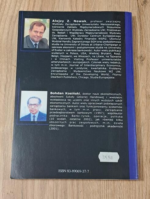 Bank depozytowo-kredytowy. B. Kosiński, A. Z. Nowak
