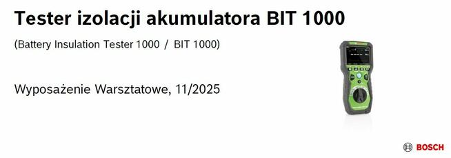 BIT 1000 EV pojazdy pomiary 1 699 505 751