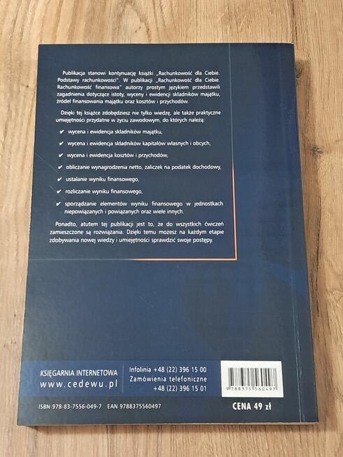 Rachunkowość dla ciebie. Rachunkowość finansowa
