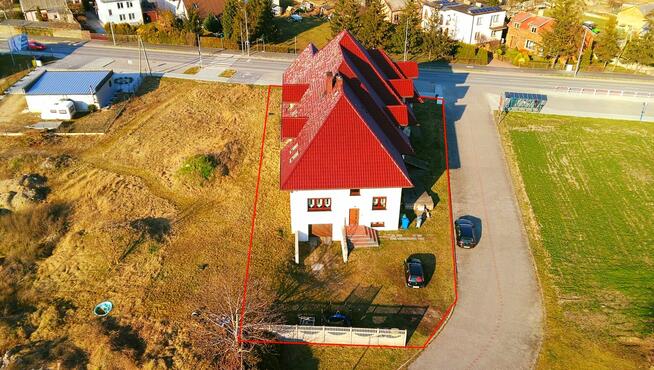 Budynek handlowo/usługowy z częścią mieszkalną