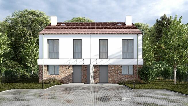 Dom 89,84 m²•Skajny Ogród ok. 240 m²•Osiedle zamknięte•Wysok