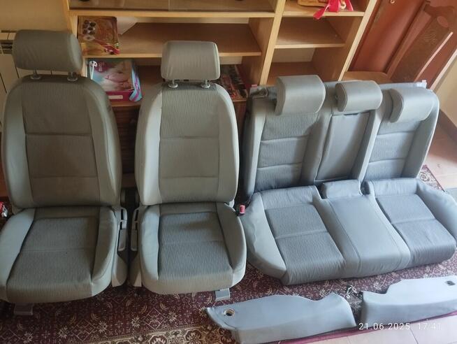 Fotele Audi A4 B7 cały komplet szare zadbane