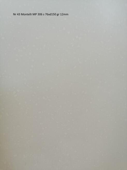 Okazja.Kompozyt wodoodporny na blat łazienkowy gr 12 mm