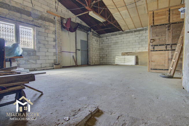 Hala + garaże w Sędławkach / działka 0,31 ha