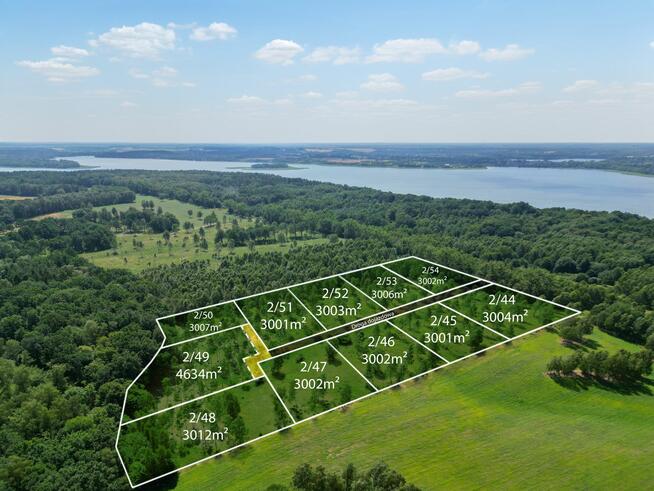Kompleks działek nad Jeziorem Dąbrowa Wielka