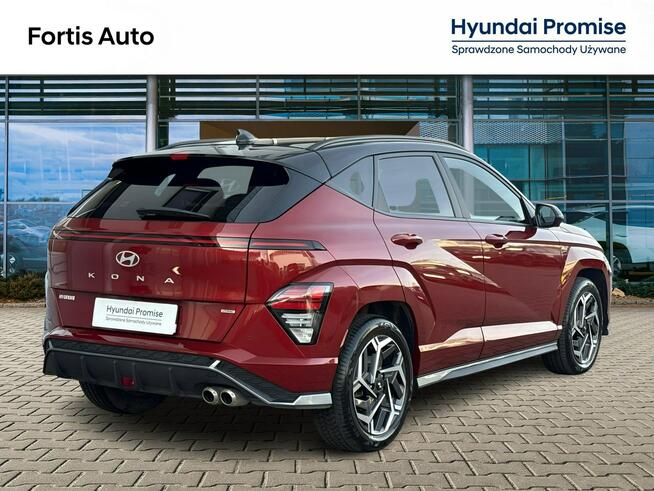Hyundai Kona 1.6 T-GDi 198KM 4WD N-Line 7DCT Salon PL Serwis ASO Gwarancja FV Marża