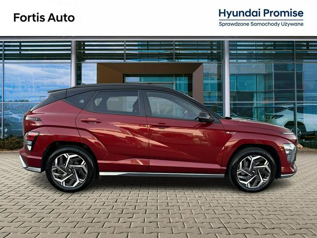 Hyundai Kona 1.6 T-GDi 198KM 4WD N-Line 7DCT Salon PL Serwis ASO Gwarancja FV Marża