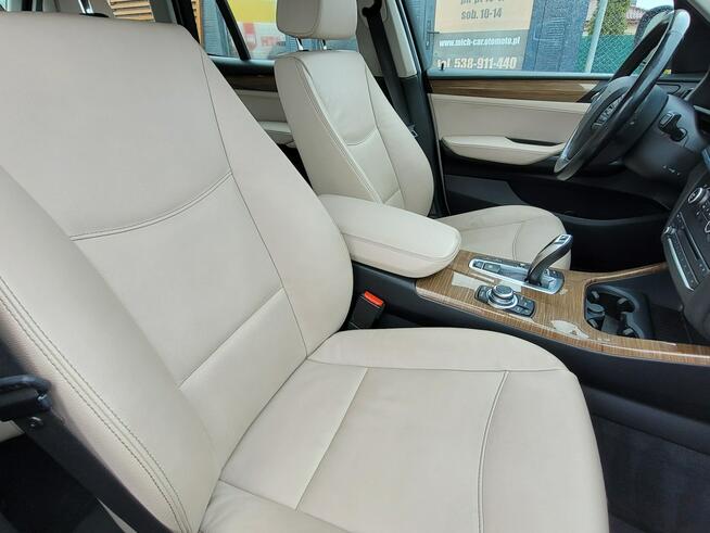 BMW X3 2.0 DIESEL**Automat**X-Drive**Jasna Skóra**Śliczna**Bezwypadkowa**