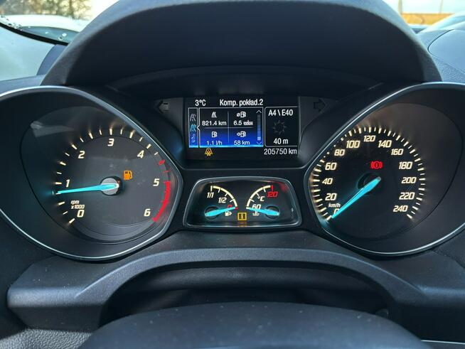 Kuga 2.0TDCI Titanium 150km czujniki NAVI klima BEZWYPADEK serwis 2016