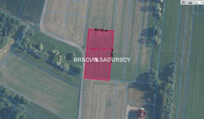 Działka budowlana Wołowice gm. Czernichów