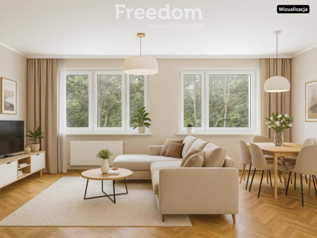 Okazja! 3 pokoje do remontu - Bonin