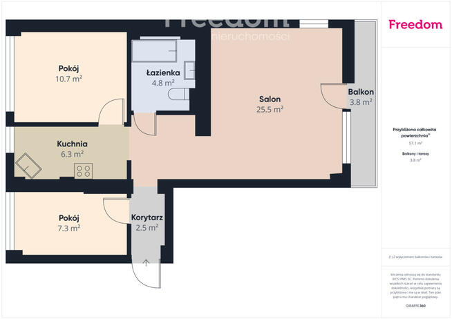 3 pokoje z klimatem - centrum Koszalina