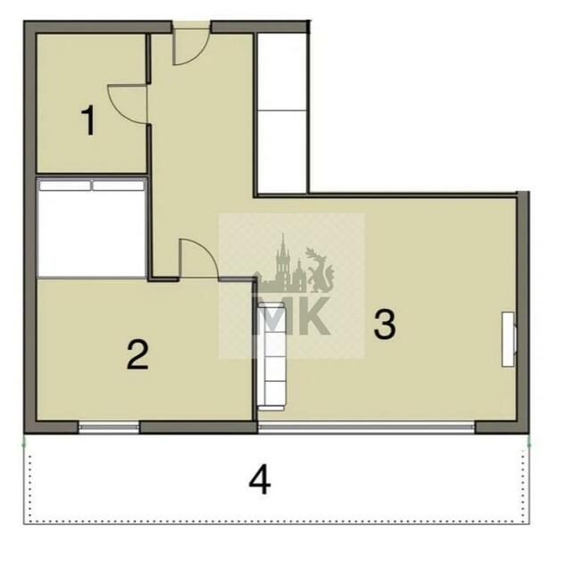 Mieszkanie Kraków Krowodrza, Wrocławska