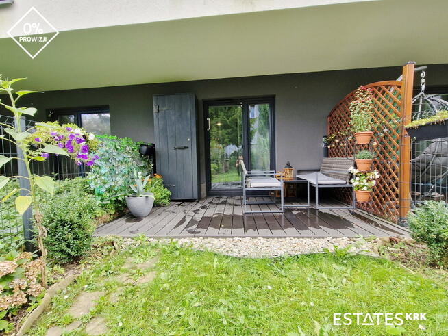 2-3 pokojowe z dużym ogródkiem - 27m2, Bonarka!