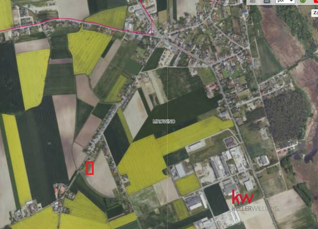 Działka budowlana Mrowino gm. Rokietnica, Tarnowska