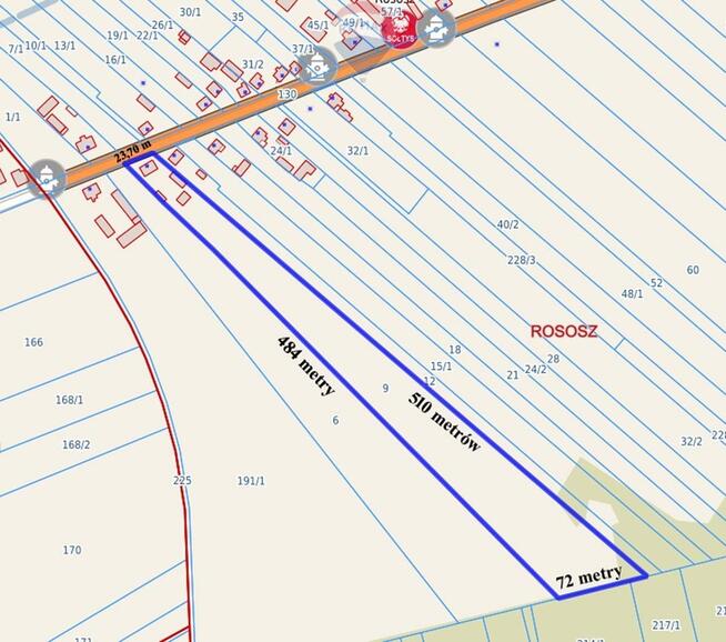 Siedlisko, Rososz, gmina Cegłów, miński