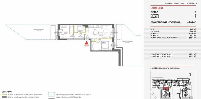 Mieszkanie Warszawa gm. Białołęka Białołęka, Kobiałka, Fajna