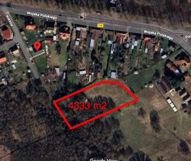 Działka rolno-budowlana Nowe Warpno, Różana