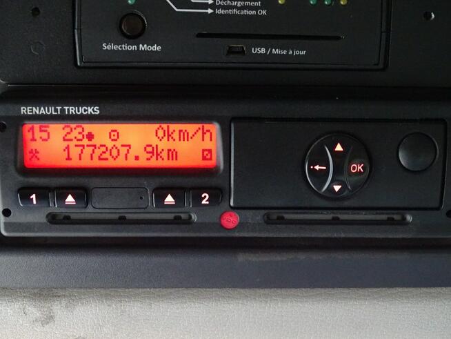 Renault D14 KONTENER, Winda klapa, Blokada mostu, 177k km Przebieg Udokumentowany TYLKO 177.000 KM ,