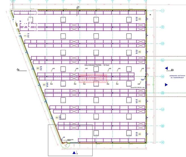 Hala produkcyjno magazynowa z zapleczem. Czyżyny