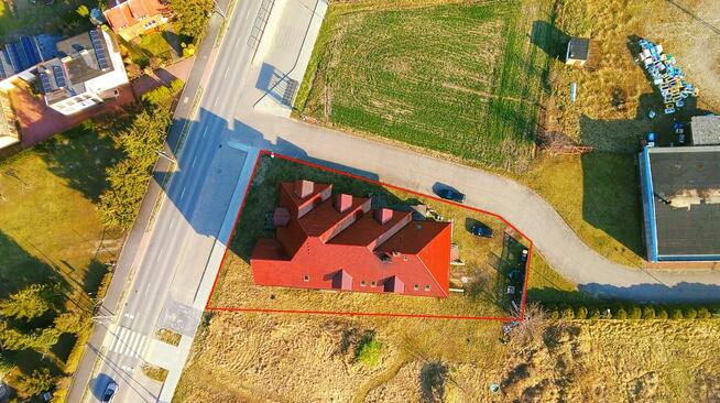 Budynek handlowo/usługowy z częścią mieszkalną