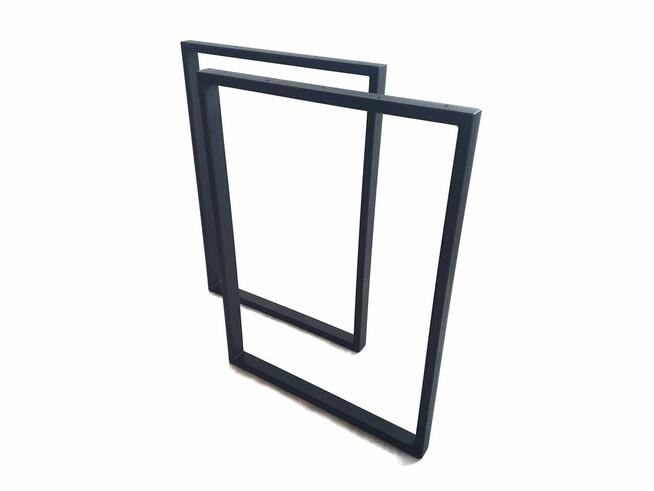 Nogi stalowe loft do stołu profil 40x20 2szt(1kpl)