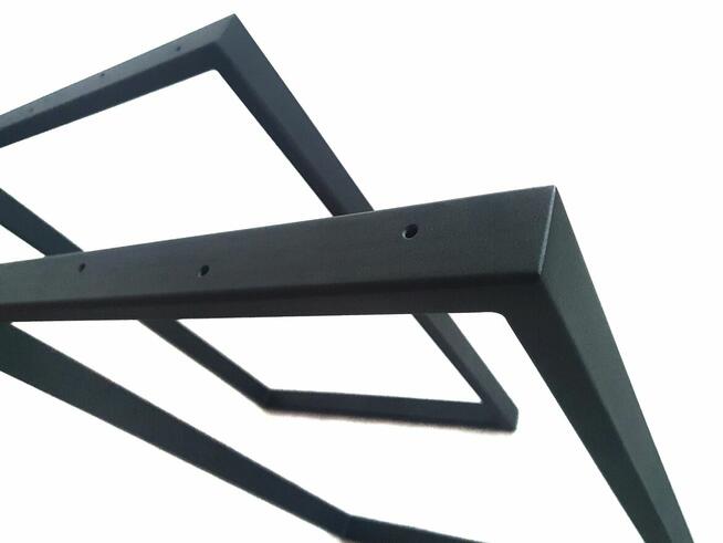 Nogi stalowe loft do stołu profil 40x20 2szt(1kpl)