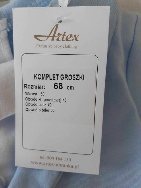 Nowe ubranko dla chłopca roz.68 cm