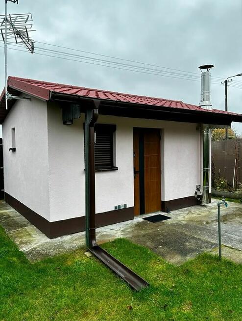 Działka rekreacyjna ROD Człuchów z domkiem całorocznym