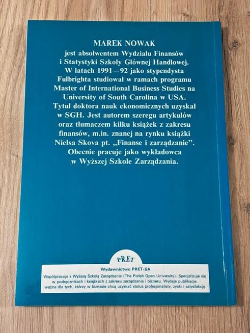 Dynamiczne modele zarządzania finansami w przedsiębiorstwie.