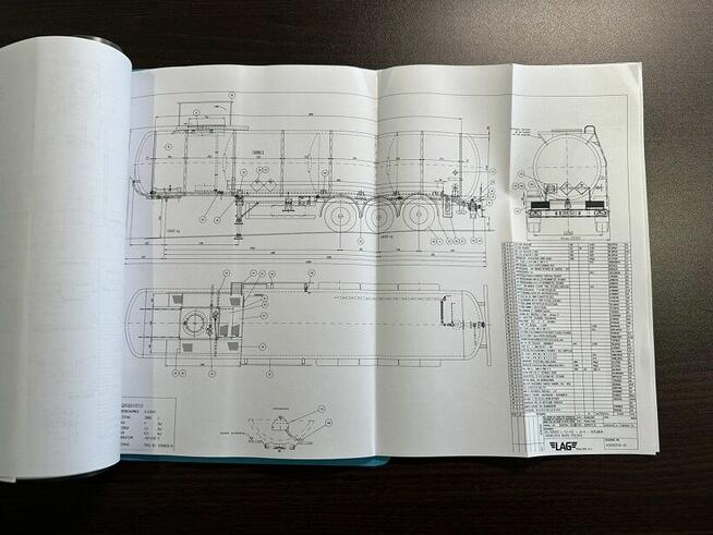 CYSTERNA DO PRZEWOZU BITUMU LAG 0-3-39T