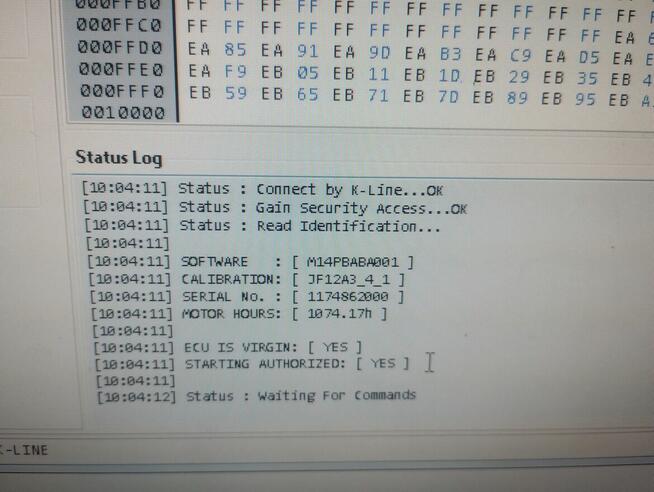 Immo off w ECU skutery.