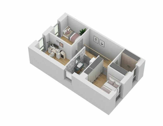 Dom 89,84 m²•Skajny Ogród ok. 240 m²•Osiedle zamknięte•Wysok