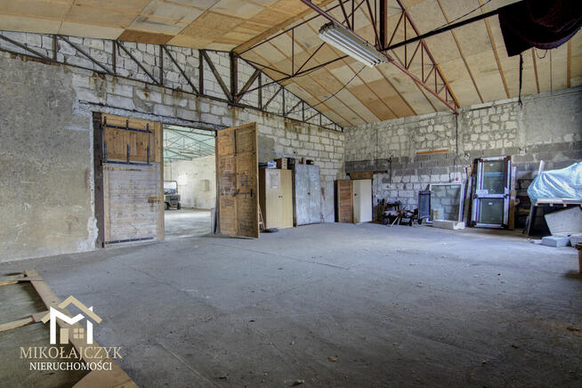 Hala + garaże w Sędławkach / działka 0,31 ha