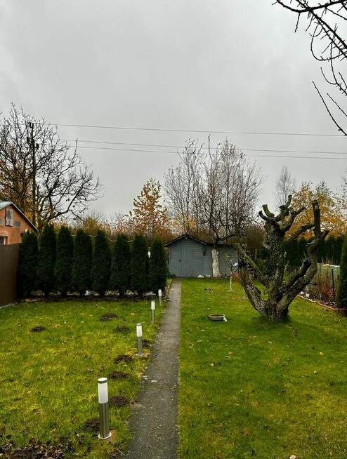 Działka rekreacyjna ROD Człuchów z domkiem całorocznym