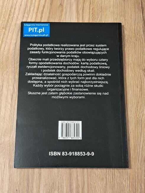 Opodatkowanie małych przedsiębiorstw. Krystyna Jurewicz
